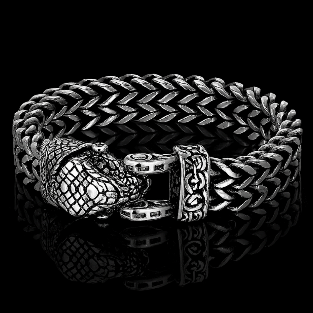 Jörmunmandandr's handle - stainless steel bracelet