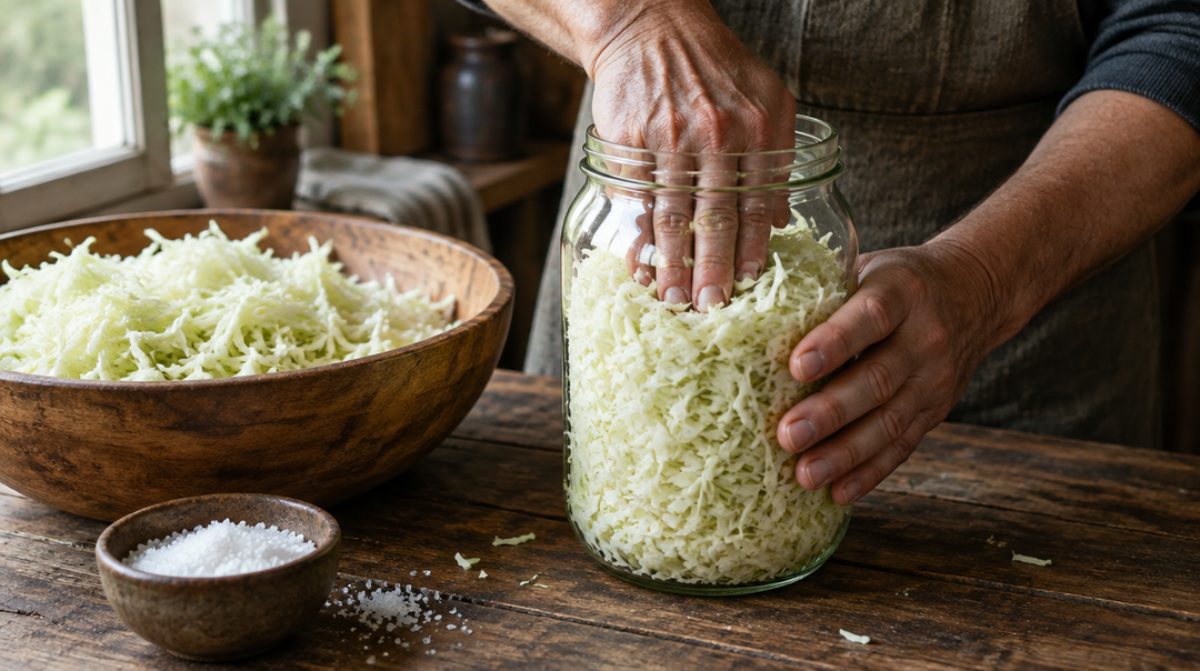 Sauerkraut selber machen im Glas: Das Rezept, mit dem alles anfängt