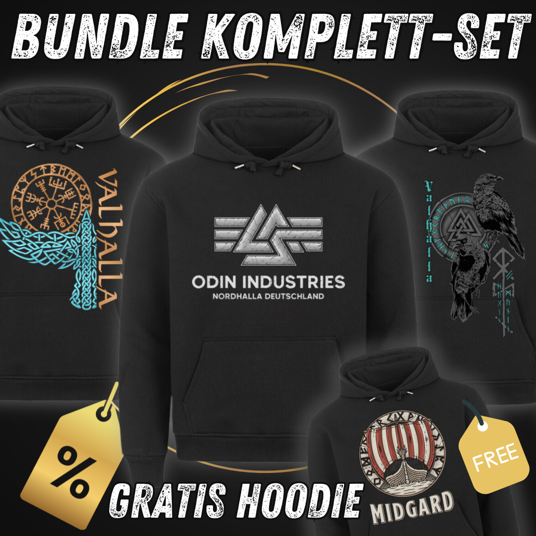 Viking Hoodie Komplettset