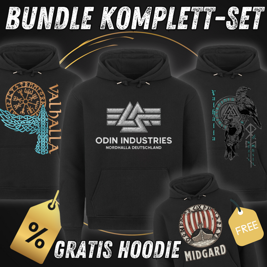 Viking Hoodie Komplettset