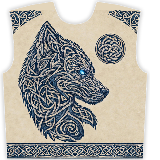 Wolfherz Wikinger Sweatshirt, Druckbild Vorderseite