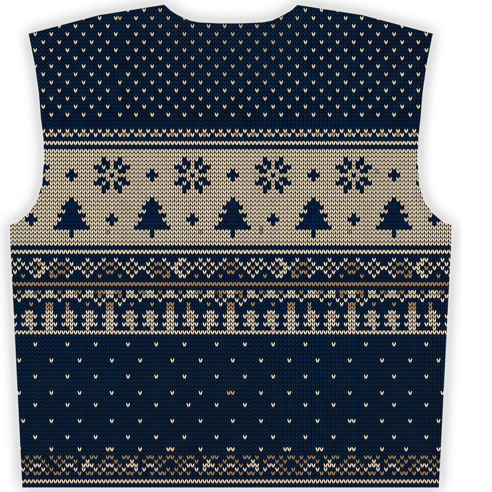 Sköll &amp; Hati Wikinger Sweatshirt, Druckbild Rückseite