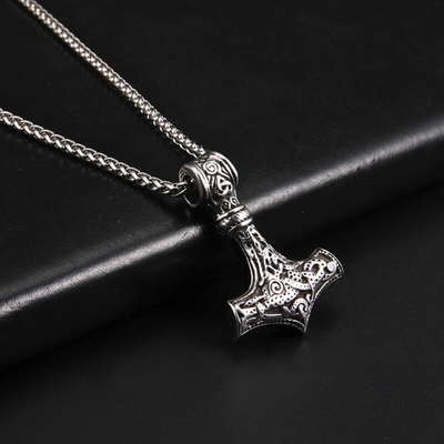 Hammer des Nordens - Edelstahl Kette