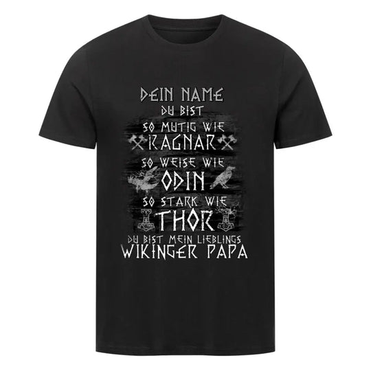 Wikinger Papa - Shirts - Personalisierbar