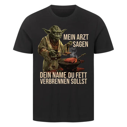 Fett verbrennen - Shirt - Personalisierbar