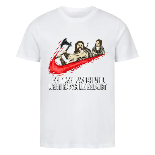 If your wife allows - shirts - to be personalized