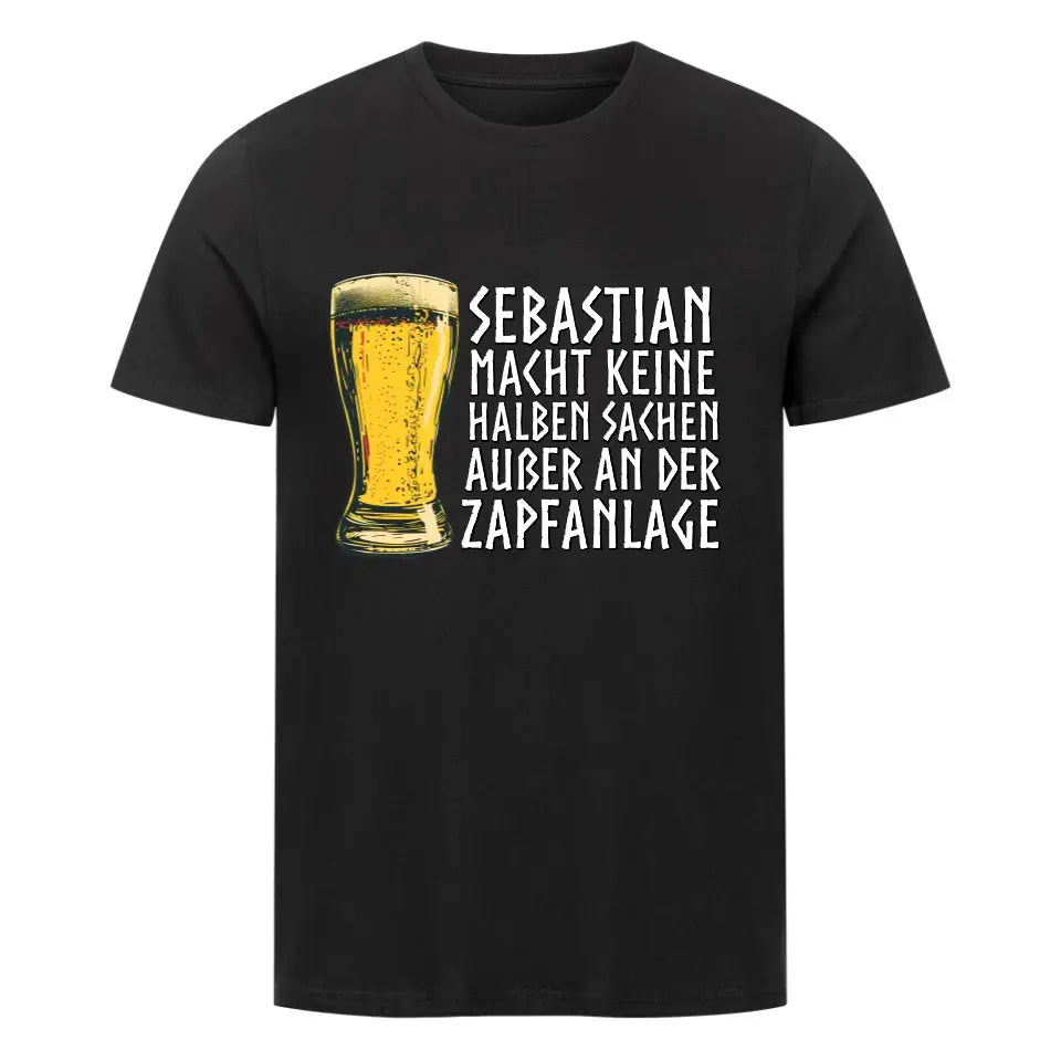 No half things - shirt - can be personalized
