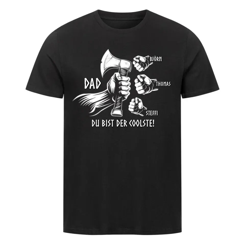 Wikinger Dad - Shirt - Personalisierbar