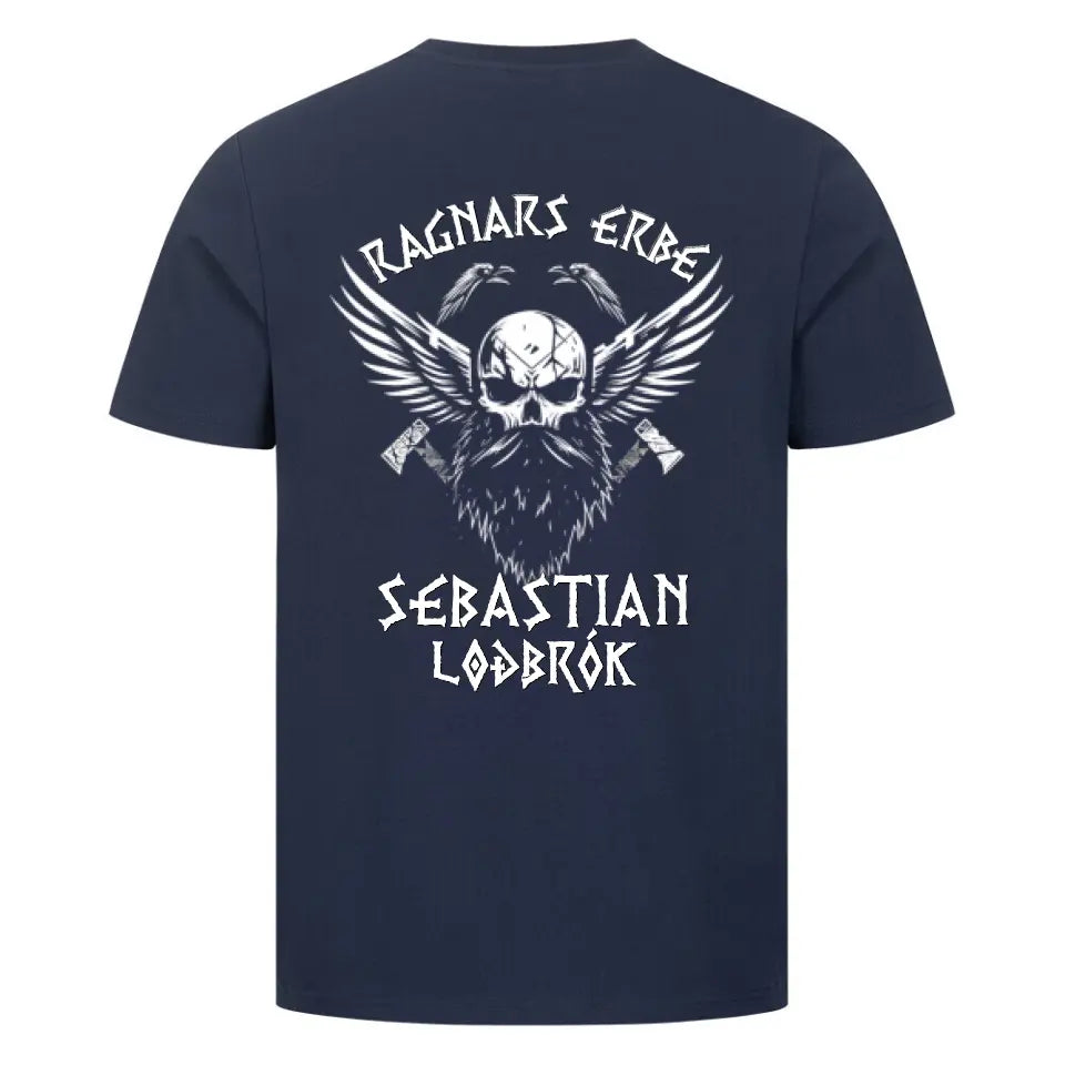 Erbe Ragnars - Shirt Backprint - Personalisierbar