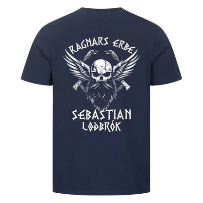 Erbe Ragnars - Shirt Backprint - Personalisierbar