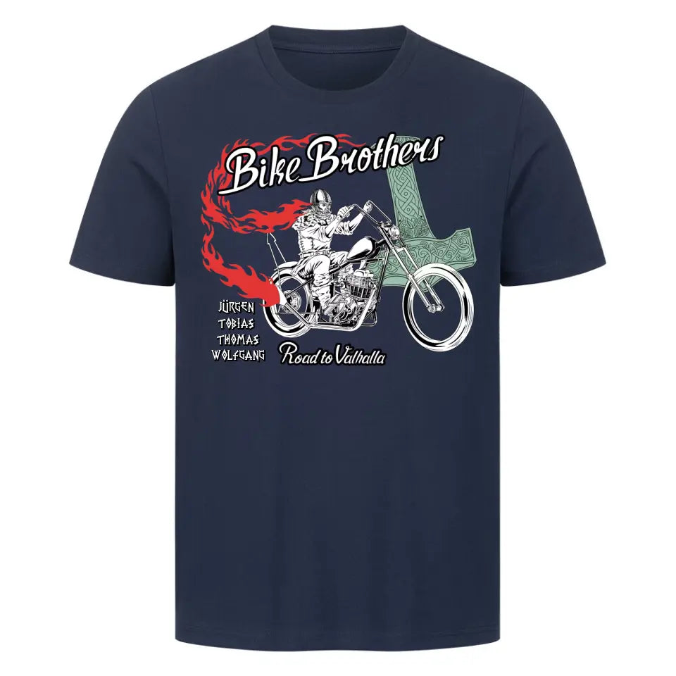 Bike Brothers - Shirt Backprint - Customizable