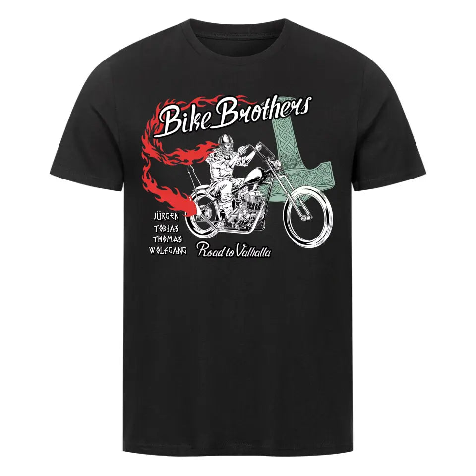 Bike Brothers - Shirt Backprint - Customizable