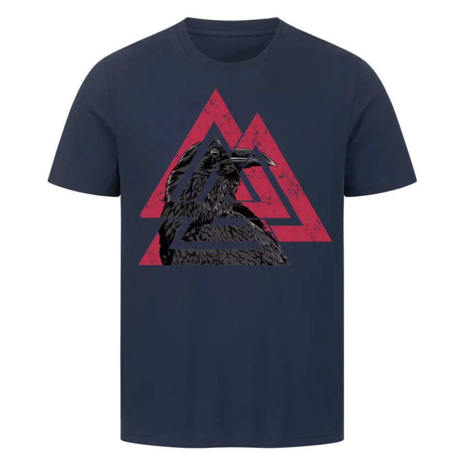 Valknuts Raven - Shirt - Customizable