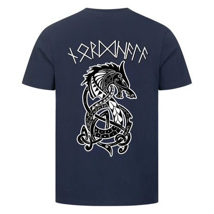 Fenrir+Rune Writing - Shirt Backprint - Customizable