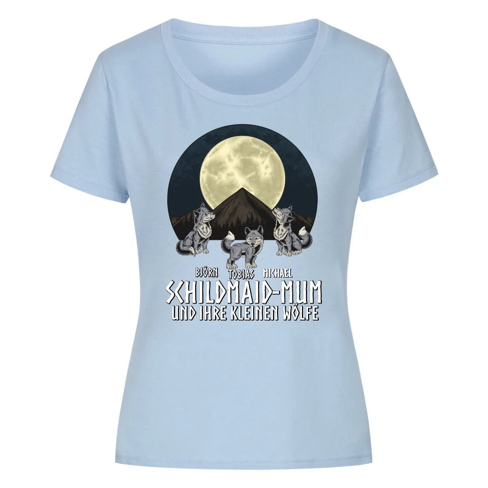 Schildmaid-Mutter - Shirt - Personalisierbar