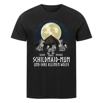 Schildmaid-Mutter - Shirt - Personalisierbar