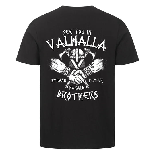 Valhalla Friends Shirts Backprint - Personalizable