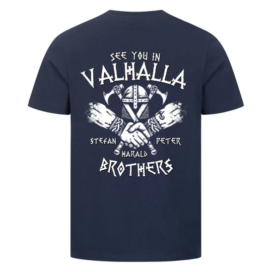 Valhalla Friends Shirts Backprint - Personalizable