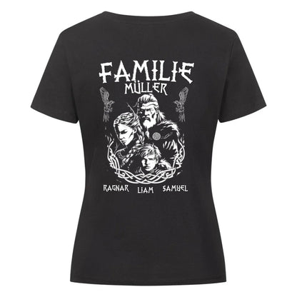 Viking Family - Shirts Backprint - Customizable