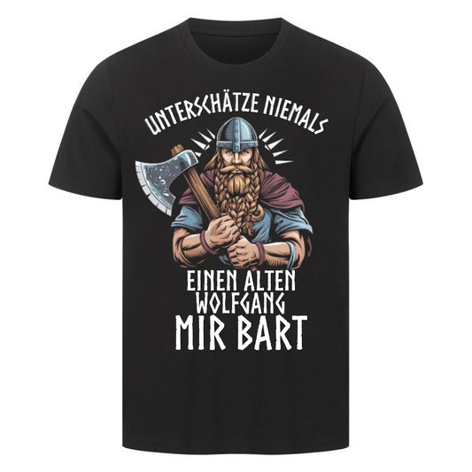 Alter Mann mit Bart - Herren Shirt - Personalisierbar