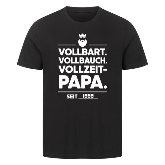 Vollzeit-Papa - Vatertag Shirt - Personalisierbar