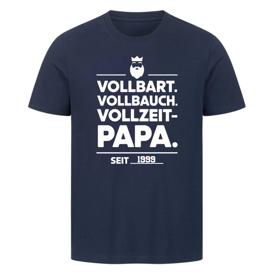 Vollzeit-Papa - Vatertag Shirt - Personalisierbar