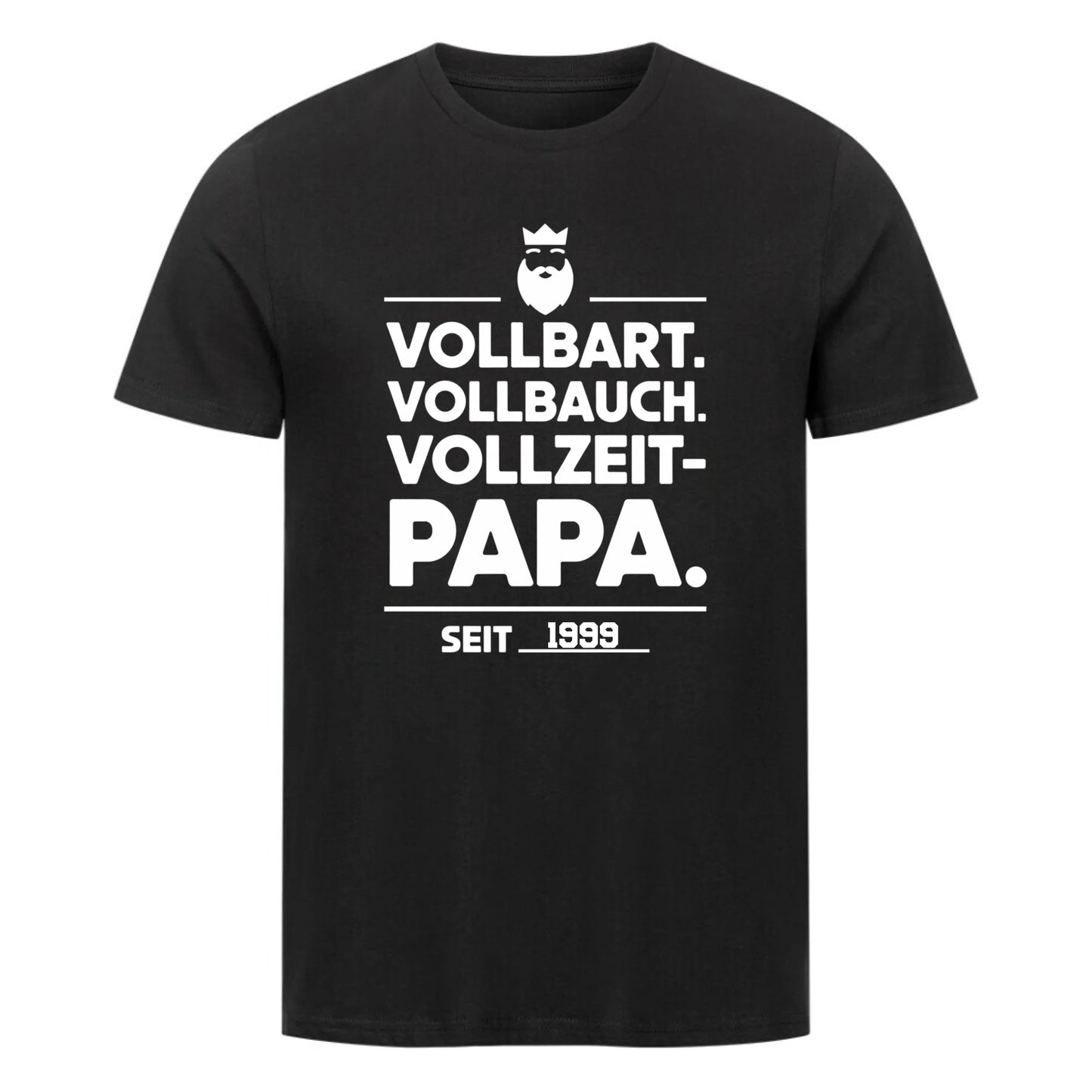 Vollzeit-Papa - Vatertag Shirt - Personalisierbar