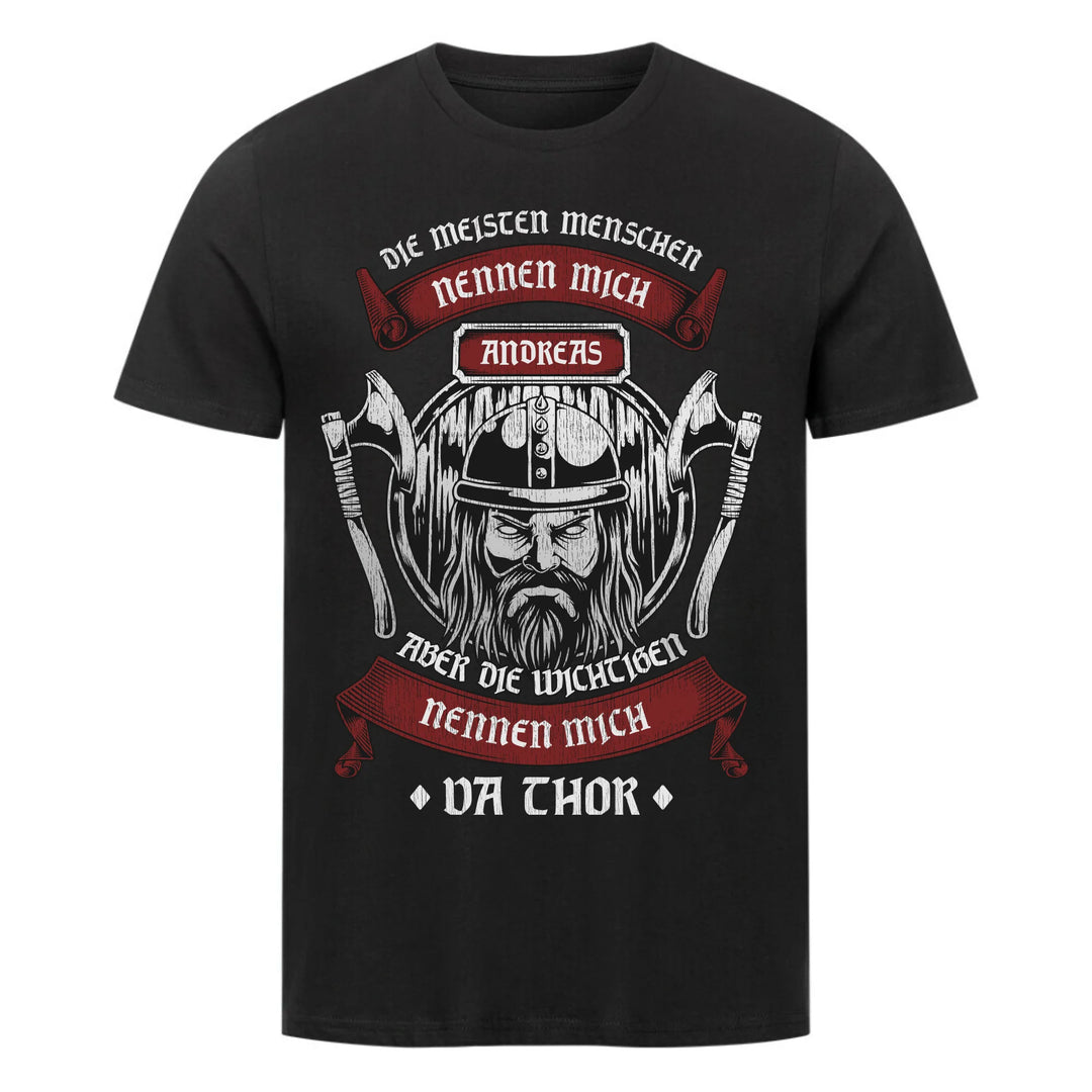 Va-Thor Geschenk - Shirt - Personalisierbar