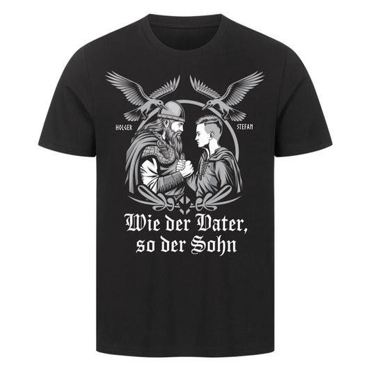 Like the father, according to the son - Herren Shirt - personalized