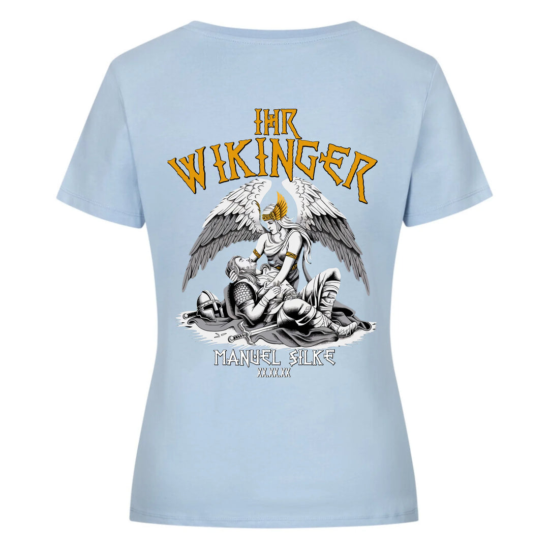 The selected - shirts backprint - can be personalized