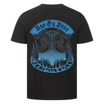 Asag og Vana  - Shirt Backprint - Personalisierbar