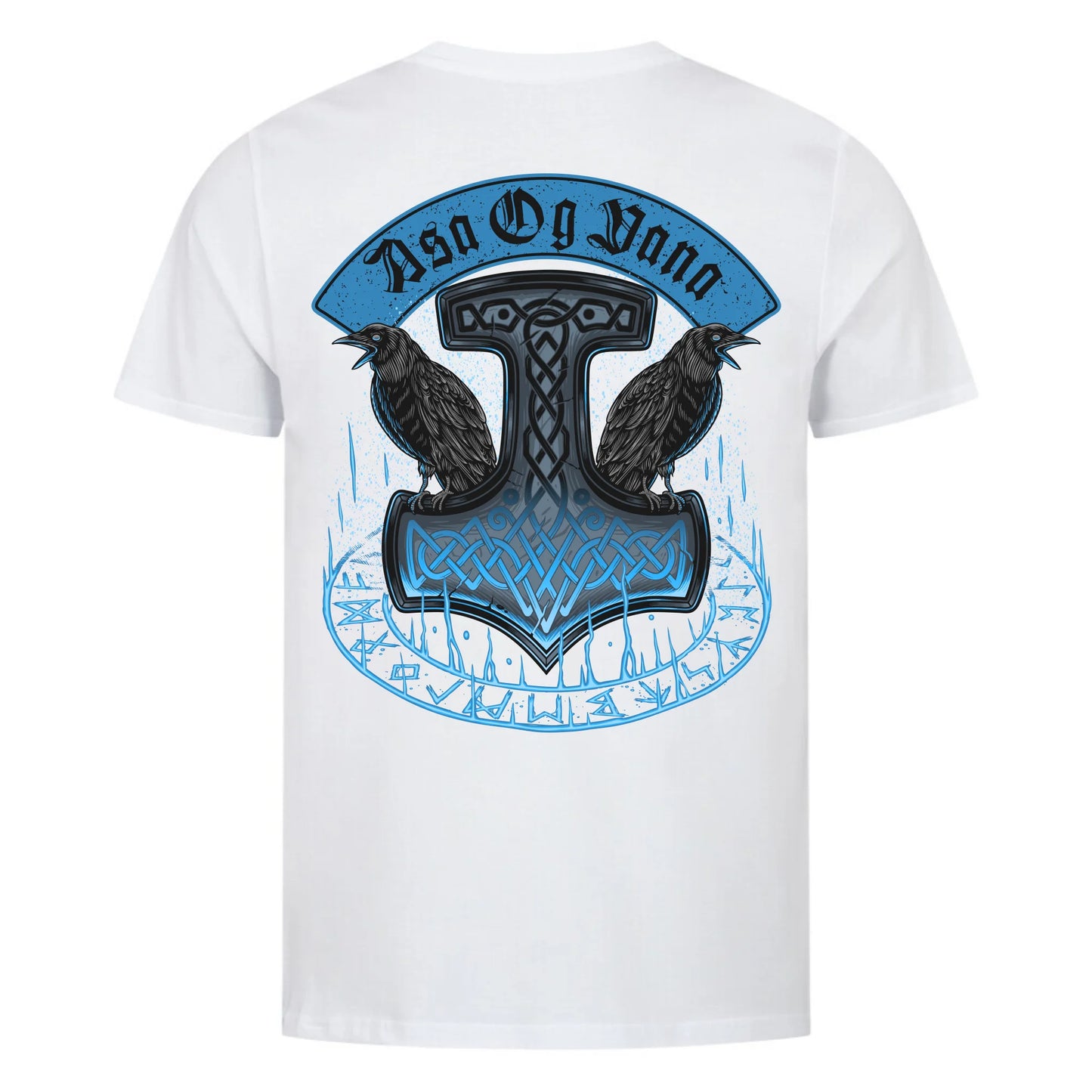 Asag og Vana  - Shirt Backprint - Personalisierbar
