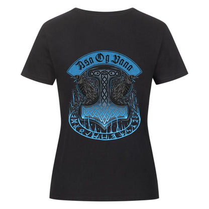 Asag og Vana  - Shirt Backprint - Personalisierbar