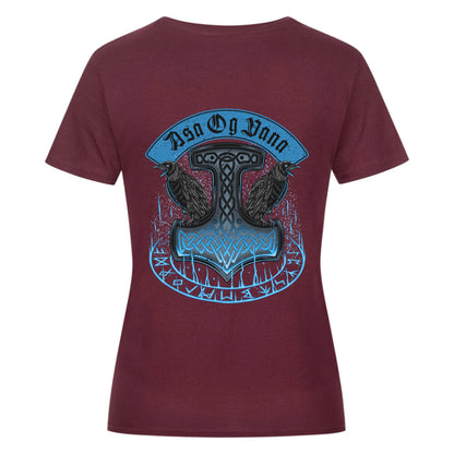 Asag og Vana  - Shirt Backprint - Personalisierbar