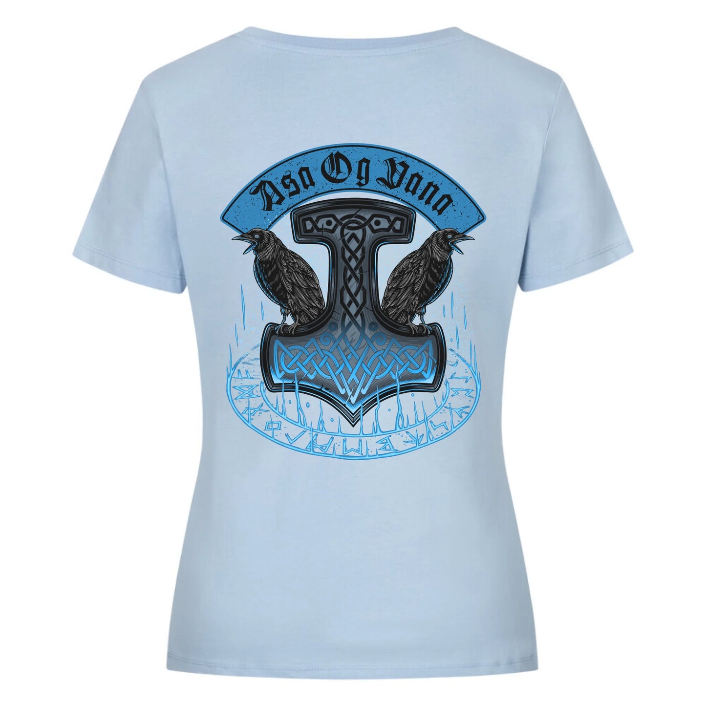 Asag og Vana  - Shirt Backprint - Personalisierbar