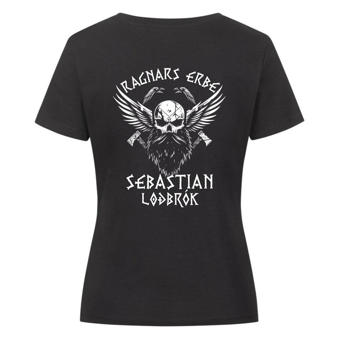 Erbe Ragnars - Shirt Backprint - Personalisierbar