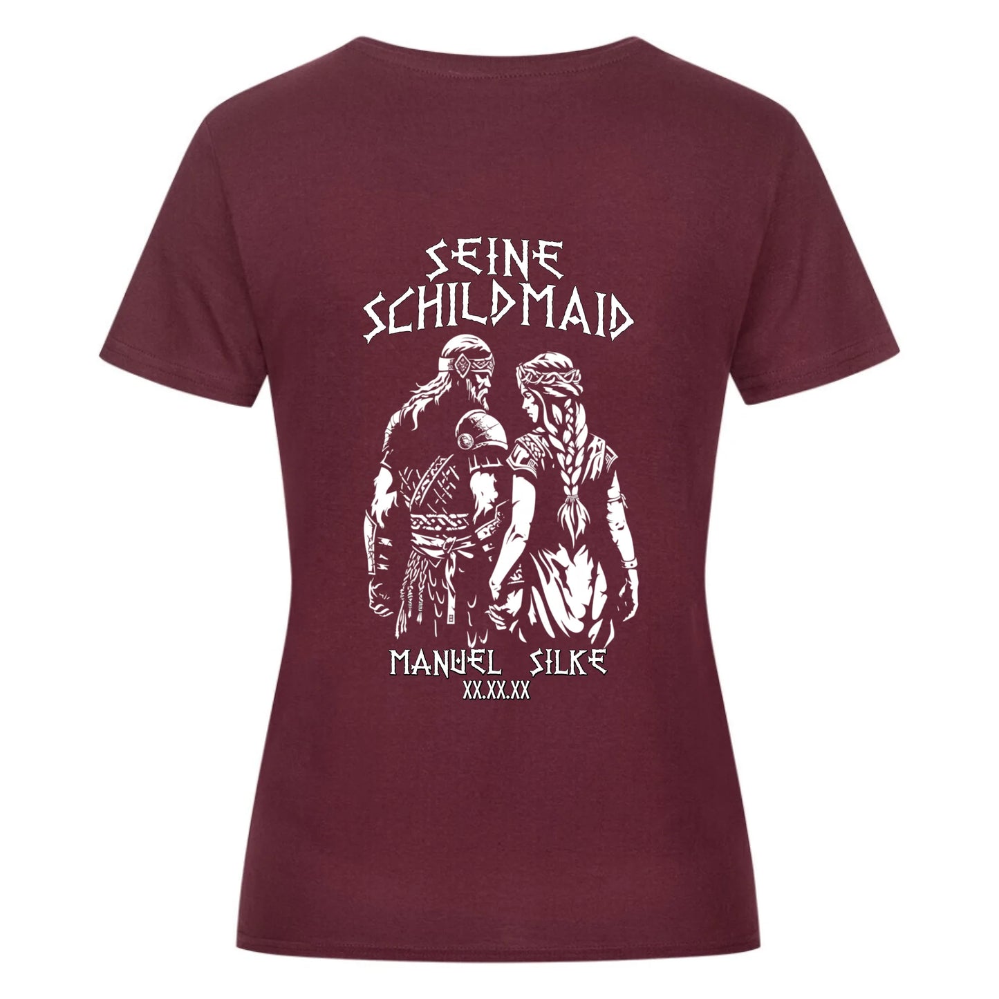 Shirt für Paare - Shirts Backprint - Personalisierbar