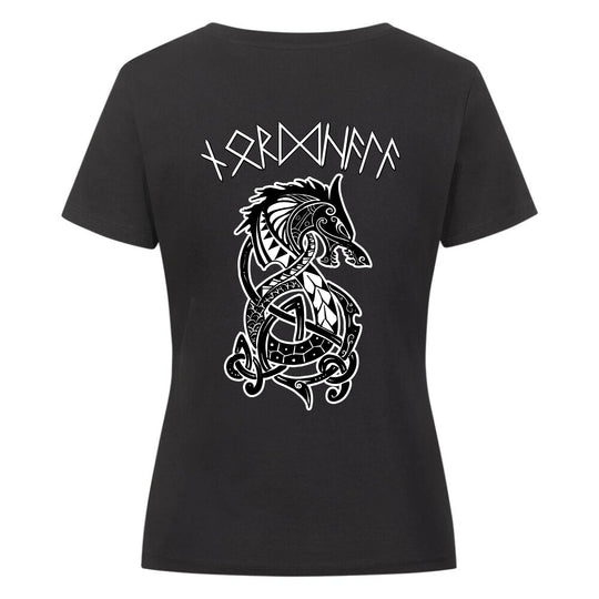 Fenrir+rune script - Shirt Backprint - Personable