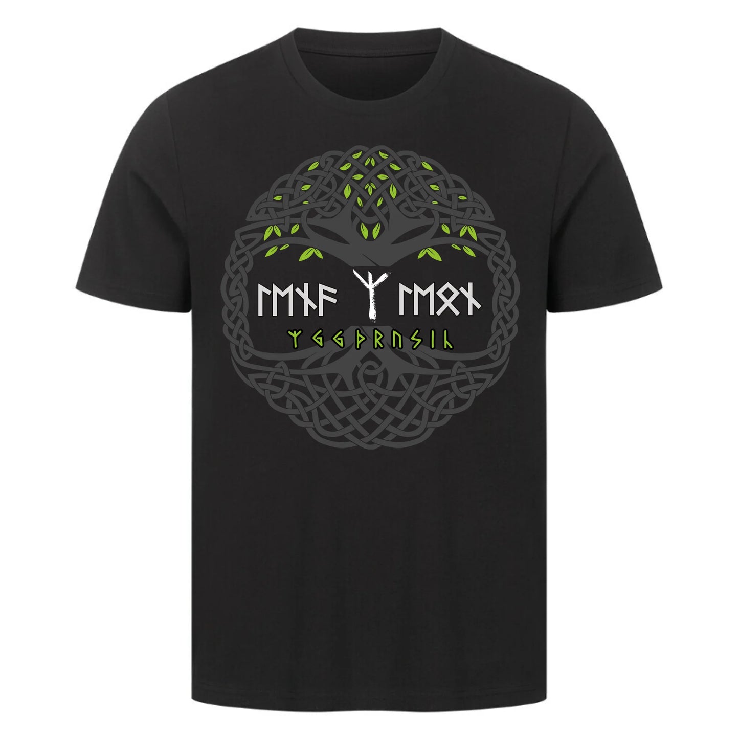 Runenname + Yggdrasil - Shirts - Personalisierbar