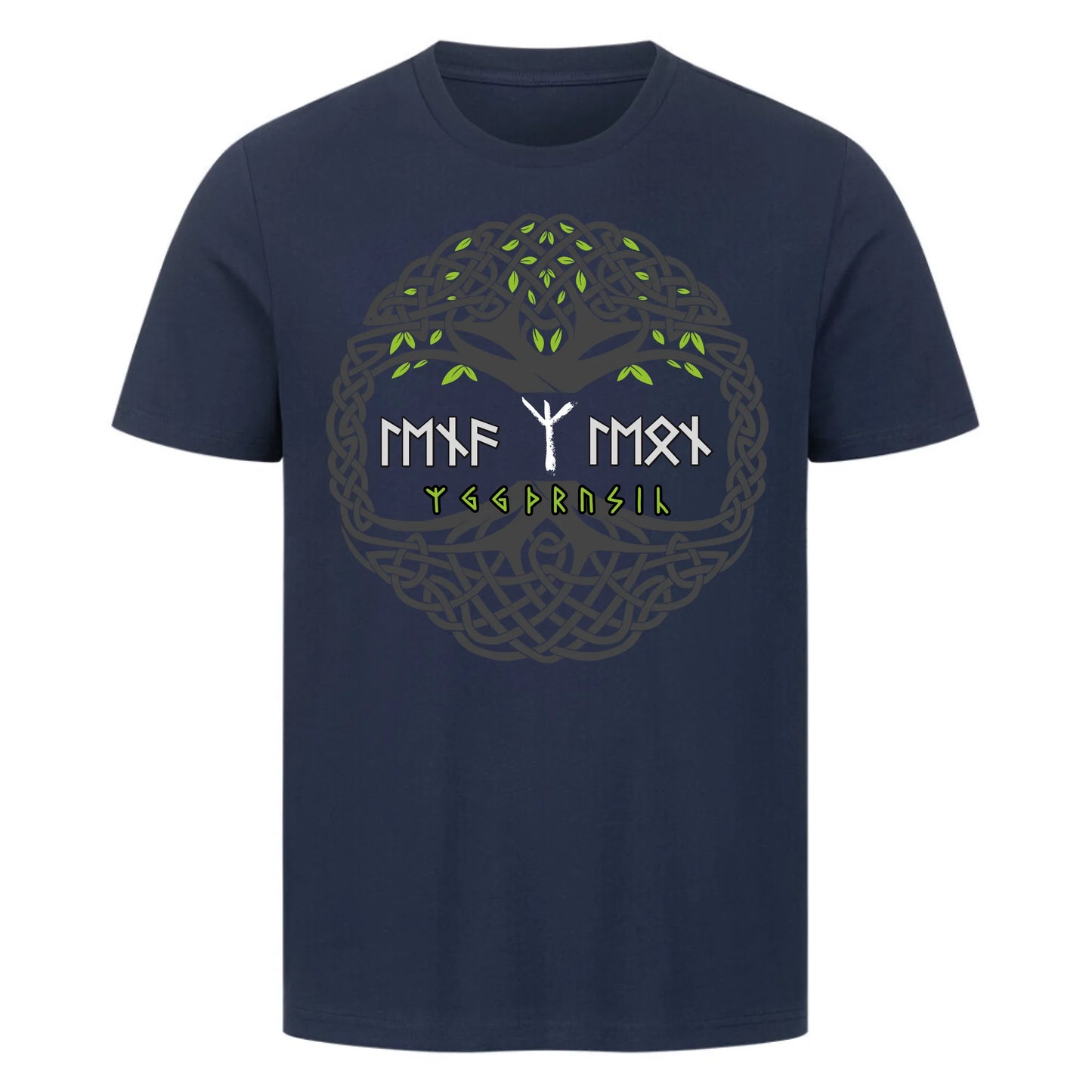 Runenname + Yggdrasil - Shirts - Personalisierbar