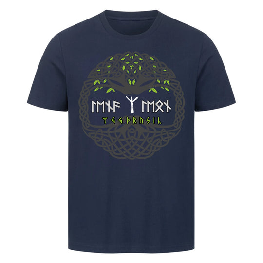 Runenname + yggdrasil - shirts - can be personalized