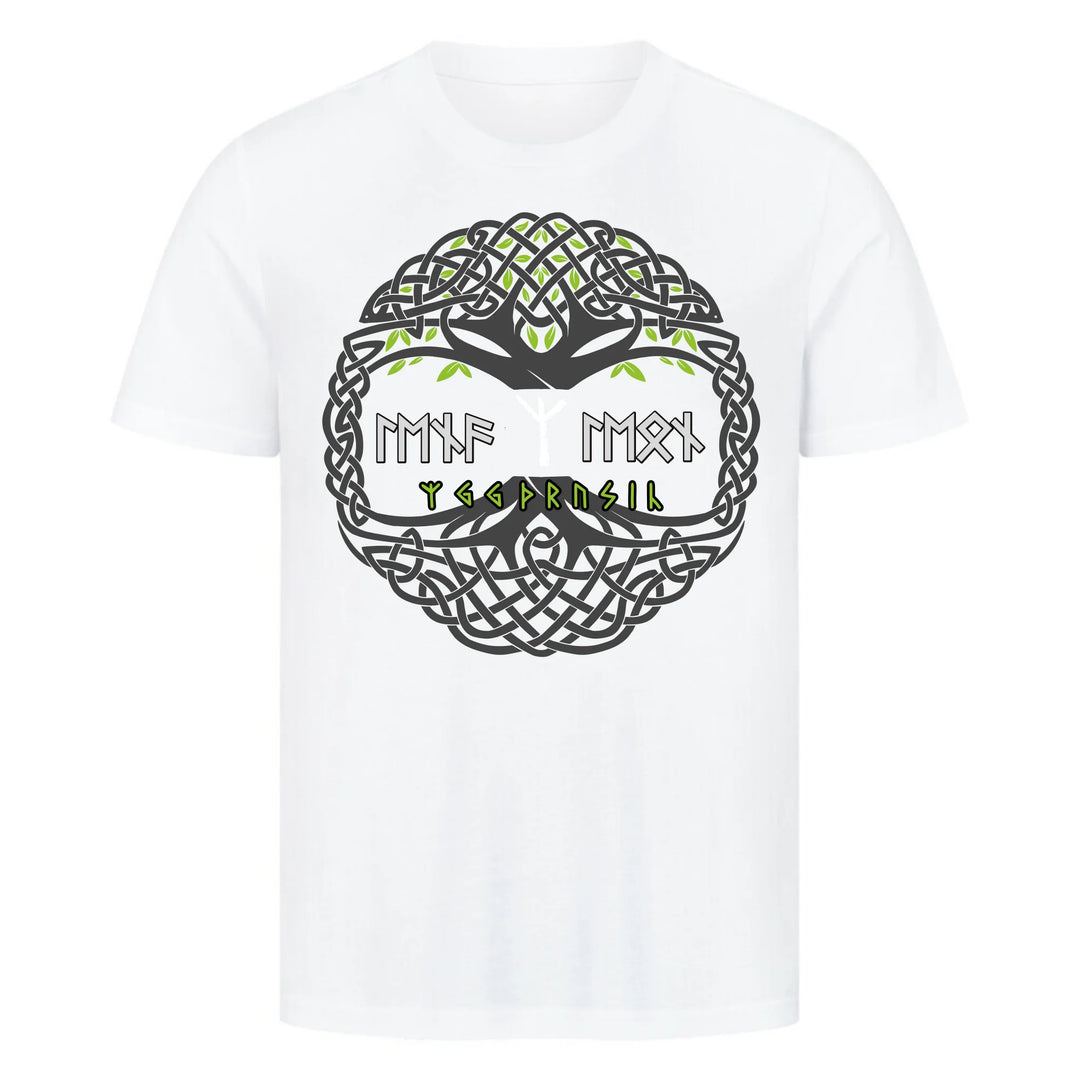 Runenname + yggdrasil - shirts - can be personalized