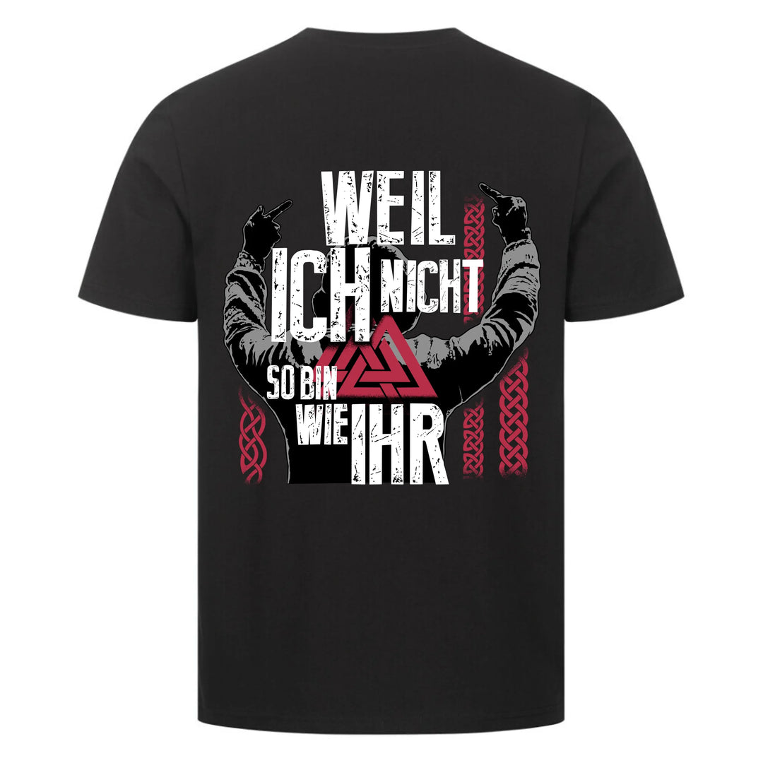 Schwarzes Schaf - Personalisierbar - Shirt Backprint