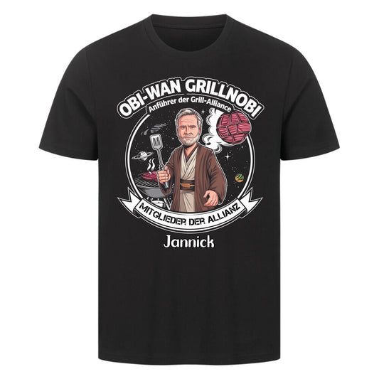 Obi Wan-Grillnobi - Shirt - Personalisierbar