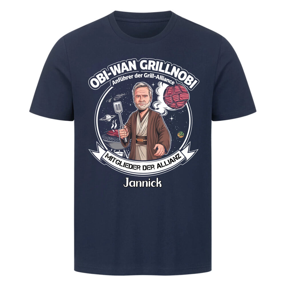 Obi Wan-Grillnobi - Shirt - Personalisierbar