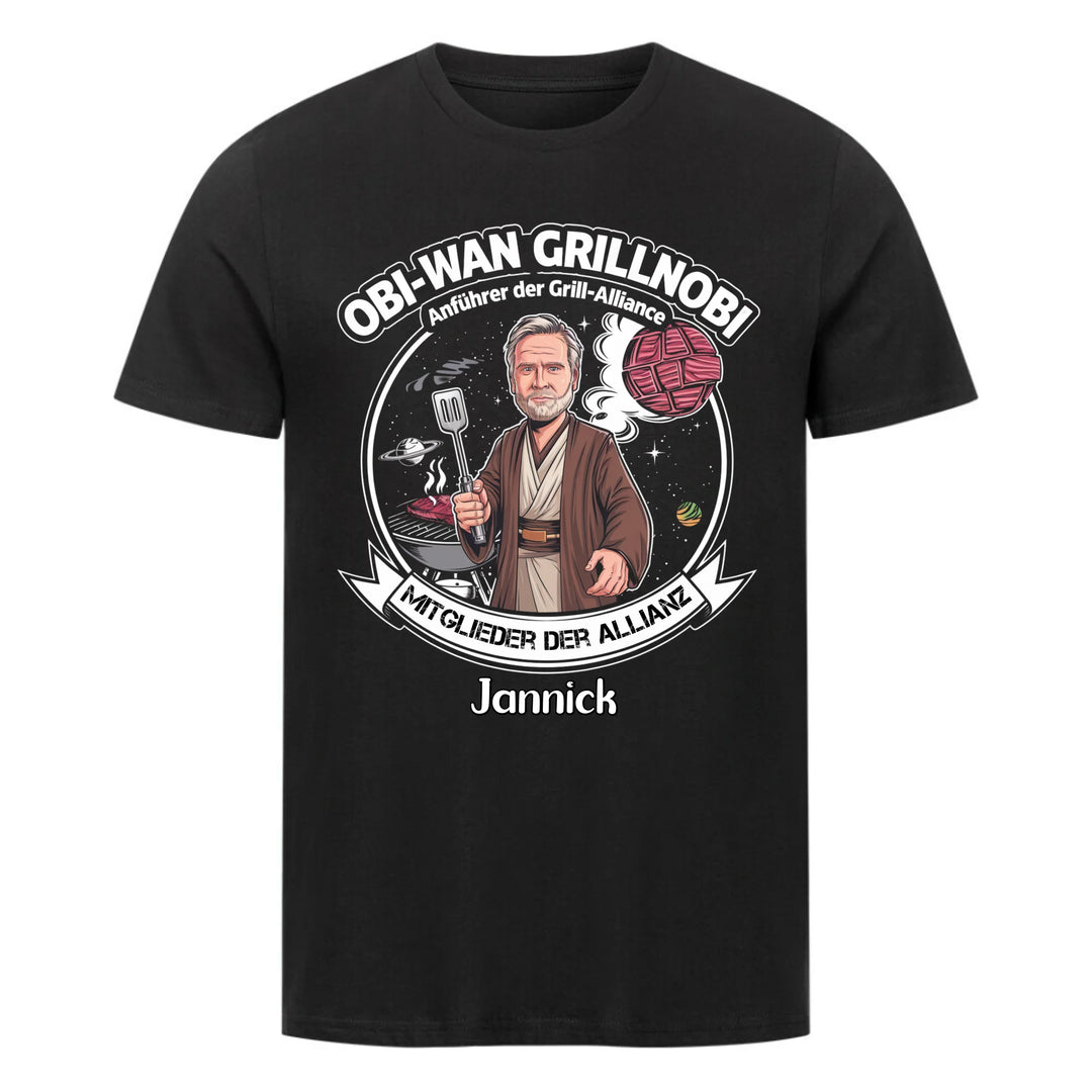 Obi Wan-Grillnobi - Shirt - Personalisierbar
