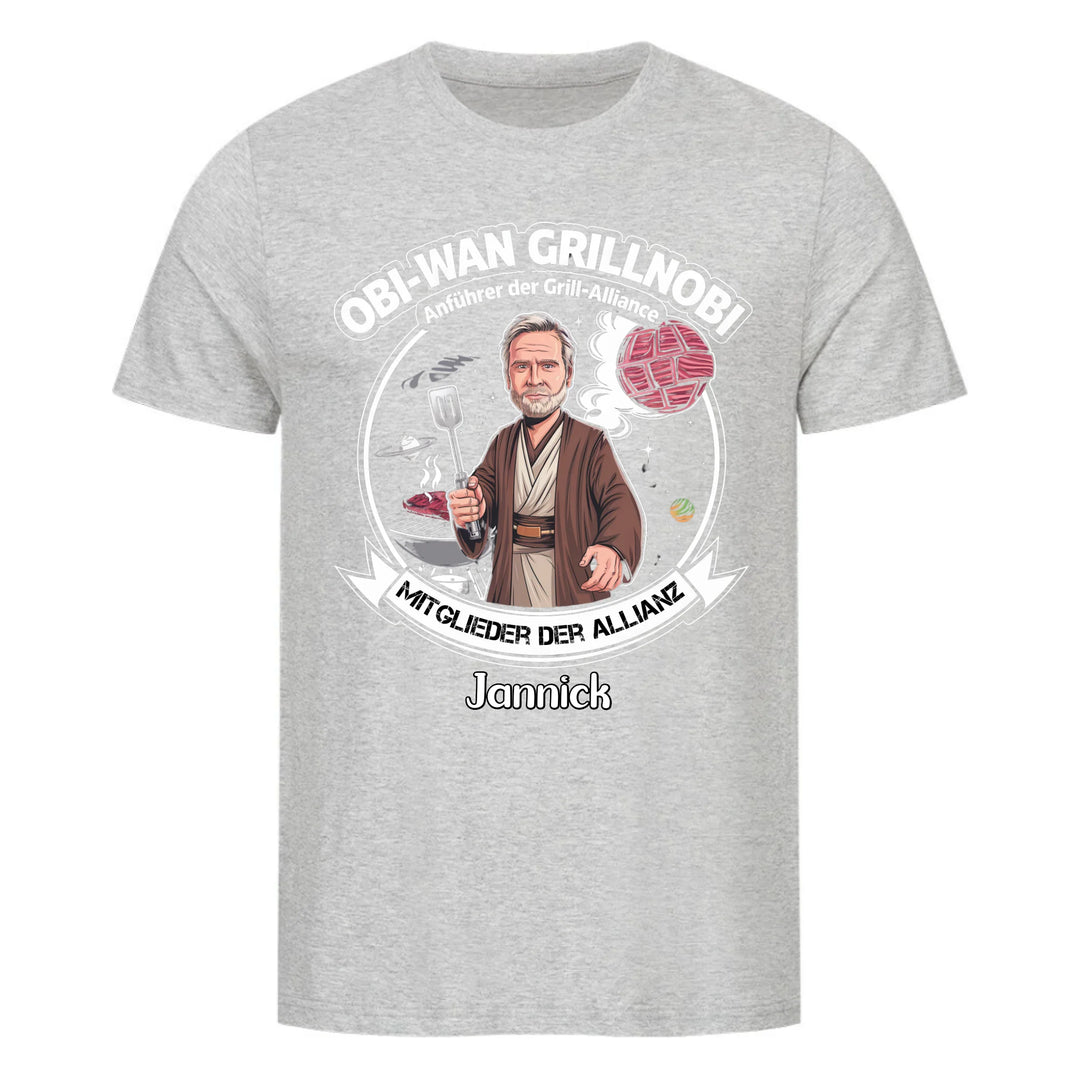 Obi Wan-Grillnobi - Shirt - Personalisierbar