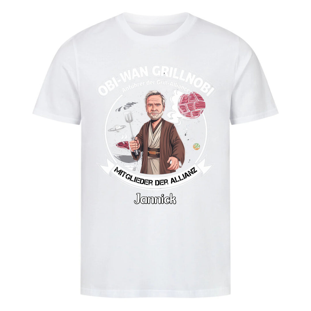 Obi Wan-Grillnobi - Shirt - Personalisierbar