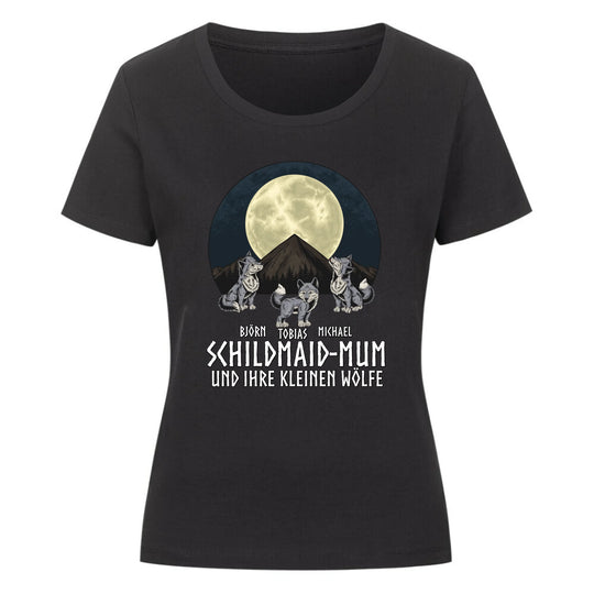 Schildmaid-Mutter - Shirt - Personalisierbar