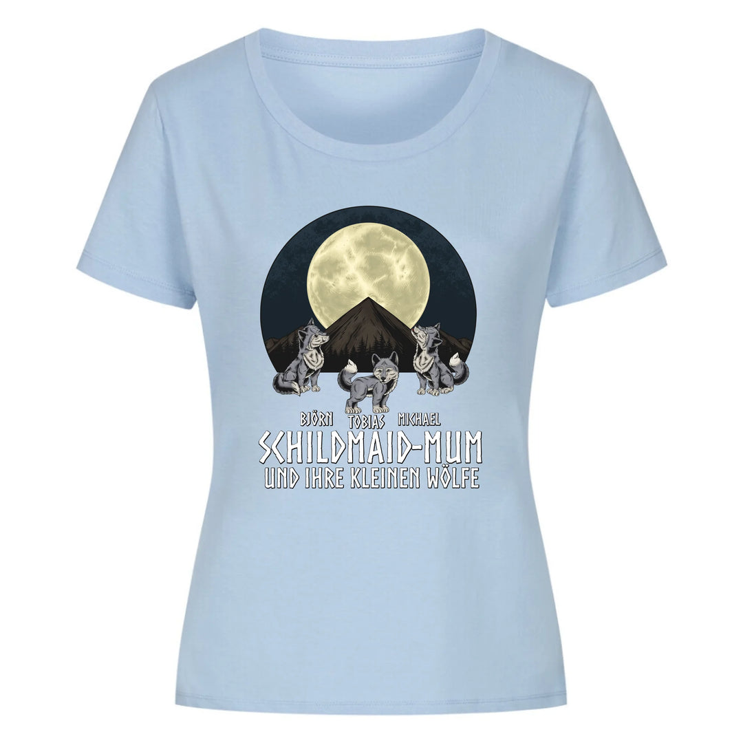 Schildmaid-Mutter - Shirt - Personalisierbar